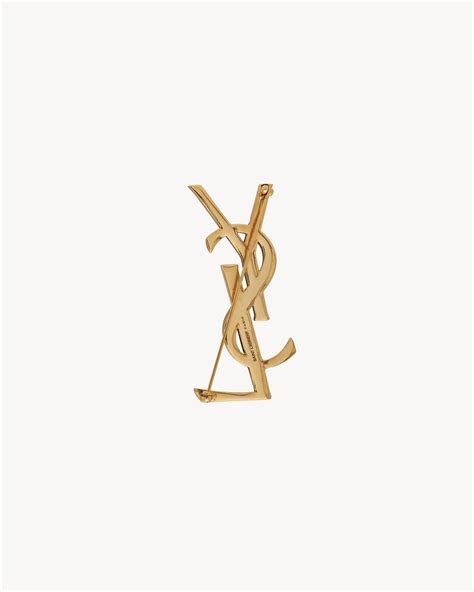 ysl spille|CASSANDRE snake brooch in metal .